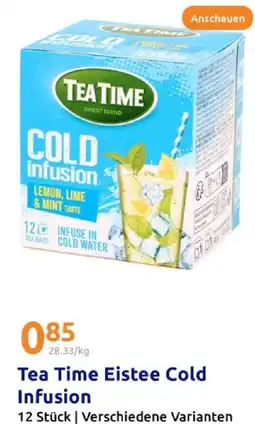 Action Tea time eistee Angebot