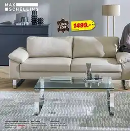 Höffner Max schelling leder-garnitur „maximum 2.0“ Angebot