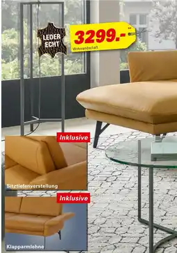 Höffner Himolla leder-wohnlandschaft Angebot