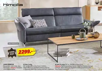 Höffner Himolla sofa 3-sitzig Angebot