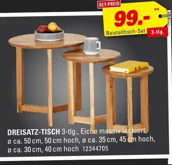Höffner Dreisatz-tisch Angebot