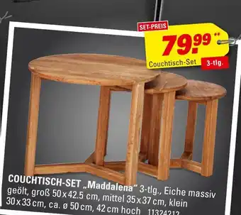 Höffner Couchtisch-set maddalena Angebot