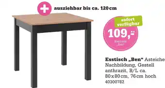 Höffner Esstisch 'ben' Angebot