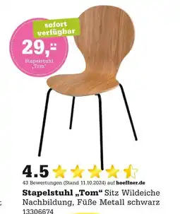 Höffner Stapelstuhl tom Angebot