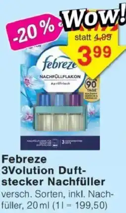Jawoll Febreze 3Volution Duftstecker Nachfüller Angebot