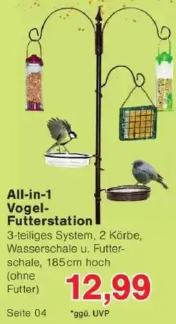Jawoll All-in-1 Vogel-Futterstation Angebot