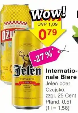 Jawoll Internationale Biere Angebot