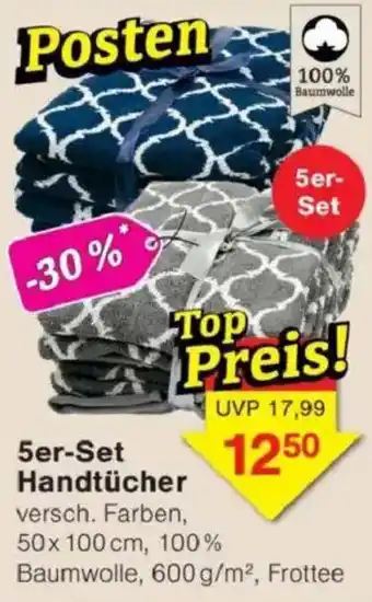 Jawoll 5er-Set Handtücher Angebot