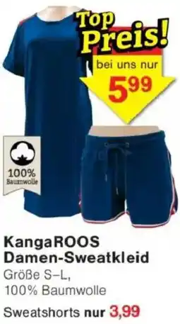 Jawoll KangaROOS Damen-Sweatkleid Angebot