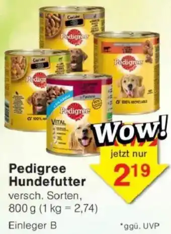 Jawoll Pedigree Hundefutter Angebot