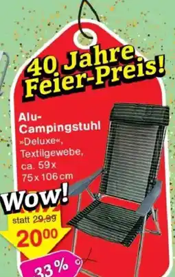 Jawoll Alu-Campingstuhl Angebot
