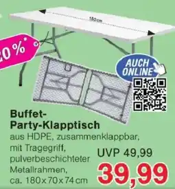 Jawoll Buffet-Party-Klapptisch Angebot
