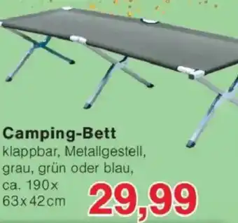 Jawoll Camping-Bett Angebot
