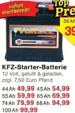 Jawoll KFZ-Starter-Batterie Angebot