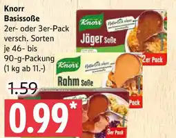 Marktkauf Knorr Basissoẞe Angebot