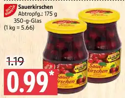 Marktkauf Sauerkirschen Angebot