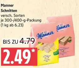 Marktkauf Manner Schnitten Angebot
