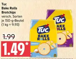 Marktkauf LU Tuc Bake Rolls Brotchips Angebot