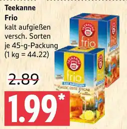 Marktkauf Teekanne Frio Angebot