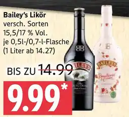 Marktkauf Bailey's Likör Angebot
