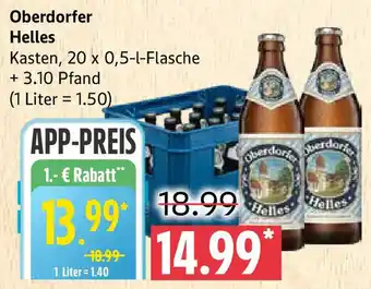 Marktkauf Oberdorfer Helles Angebot