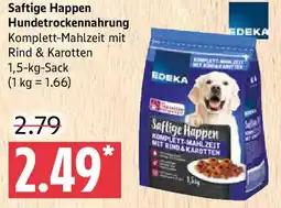 Marktkauf EDEKA Saftige Happen Hundetrockennahrung Angebot