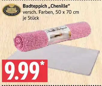 Marktkauf Badteppich ,,Chenille" Angebot