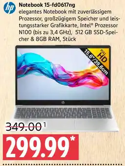 Marktkauf hp Notebook 15-fd0617ng Angebot