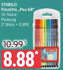Marktkauf STABILO Filzstifte ,,Pen 68" Angebot