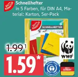 Marktkauf Schnellhefter Angebot