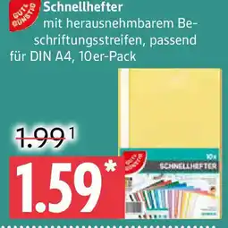 Marktkauf Schnellhefter Angebot