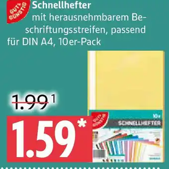 Marktkauf Schnellhefter Angebot
