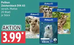 Marktkauf Pelikan Zeichenblock DIN A3 Angebot