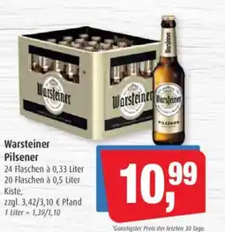Markant Warsteiner Pilsener Angebot
