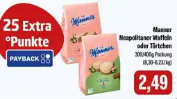 Feneberg Manner Neapolitaner Waffeln oder Törtchen Angebot
