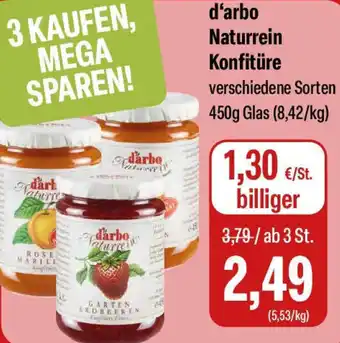 Feneberg d'arbo Naturrein Konfitüre Angebot