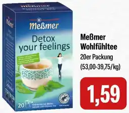 Feneberg Meẞmer Wohlfühltee Angebot