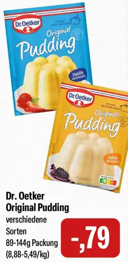 Feneberg Dr. Oetker Original Pudding Angebot