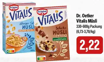 Feneberg Dr. Oetker Vitalis Müsli Angebot