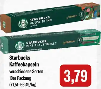 Feneberg Starbucks Kaffeekapseln Angebot