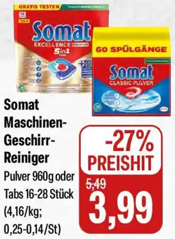 Feneberg Somat Maschinen Geschirr Reiniger Angebot