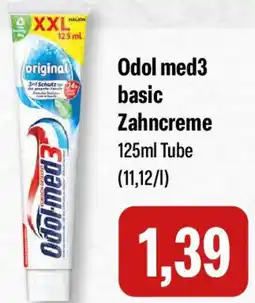 Feneberg Odol med3 basic Zahncreme Angebot