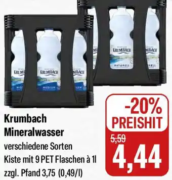 Feneberg Krumbach Mineralwasser Angebot