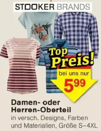 Jawoll STOOKER BRANDS Damen oder Herren-Oberteil Angebot