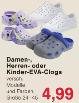 Jawoll Damen-, Herren- oder Kinder-EVA-Clogs Angebot