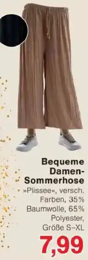 Jawoll Bequeme Damen Sommerhose Angebot