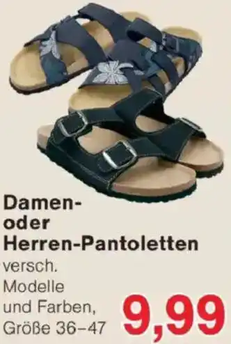 Jawoll Damen oder Herren-Pantoletten Angebot