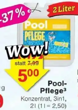 Jawoll Pool Pflege Angebot