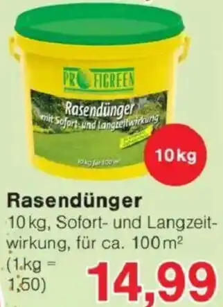 Jawoll Rasendünger Angebot