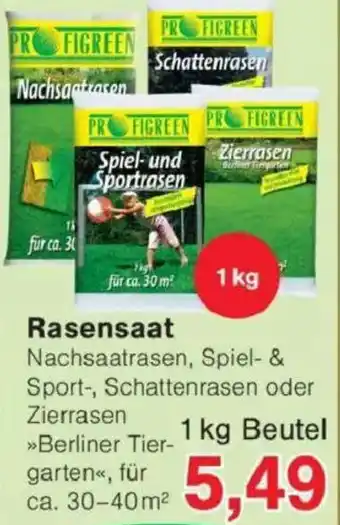 Jawoll Rasensaat Angebot